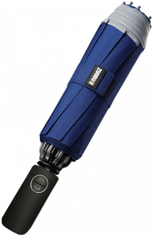 Купить  зонт Zuodu Automatic Umbrella LED Blue-2.jpg